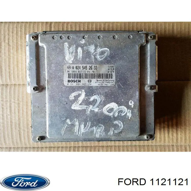 Решітка радіатора 1121121 Ford