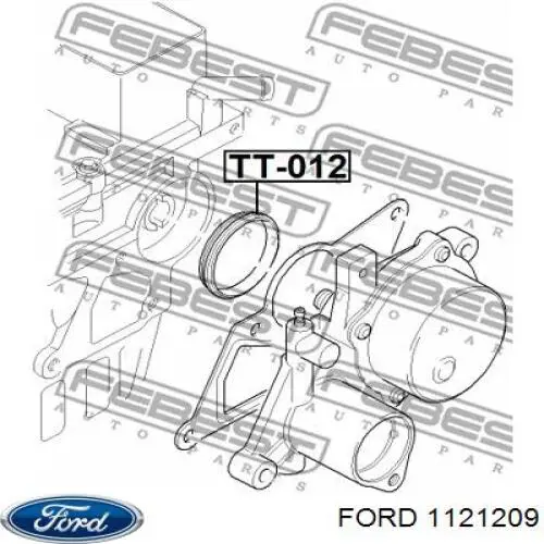 Сальник вакуумного насоса Ford 1121209 ціна, від 7.53 USD