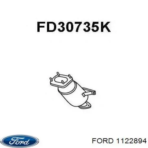 Каталізатор 1220004 Ford