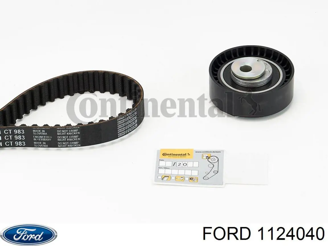 Комплект ГРМ Ford 1124040 ціна, від 10.14 USD