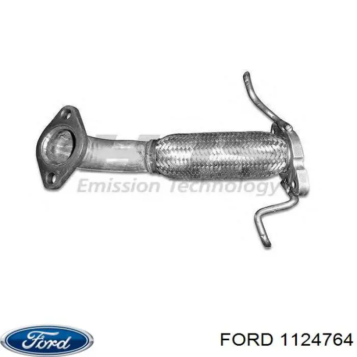 Купити 1124764 Ford Труба приймальна (штани) глушника, передня