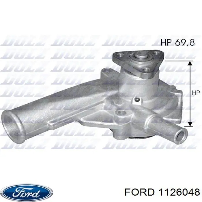 Помпа 1126048 Ford