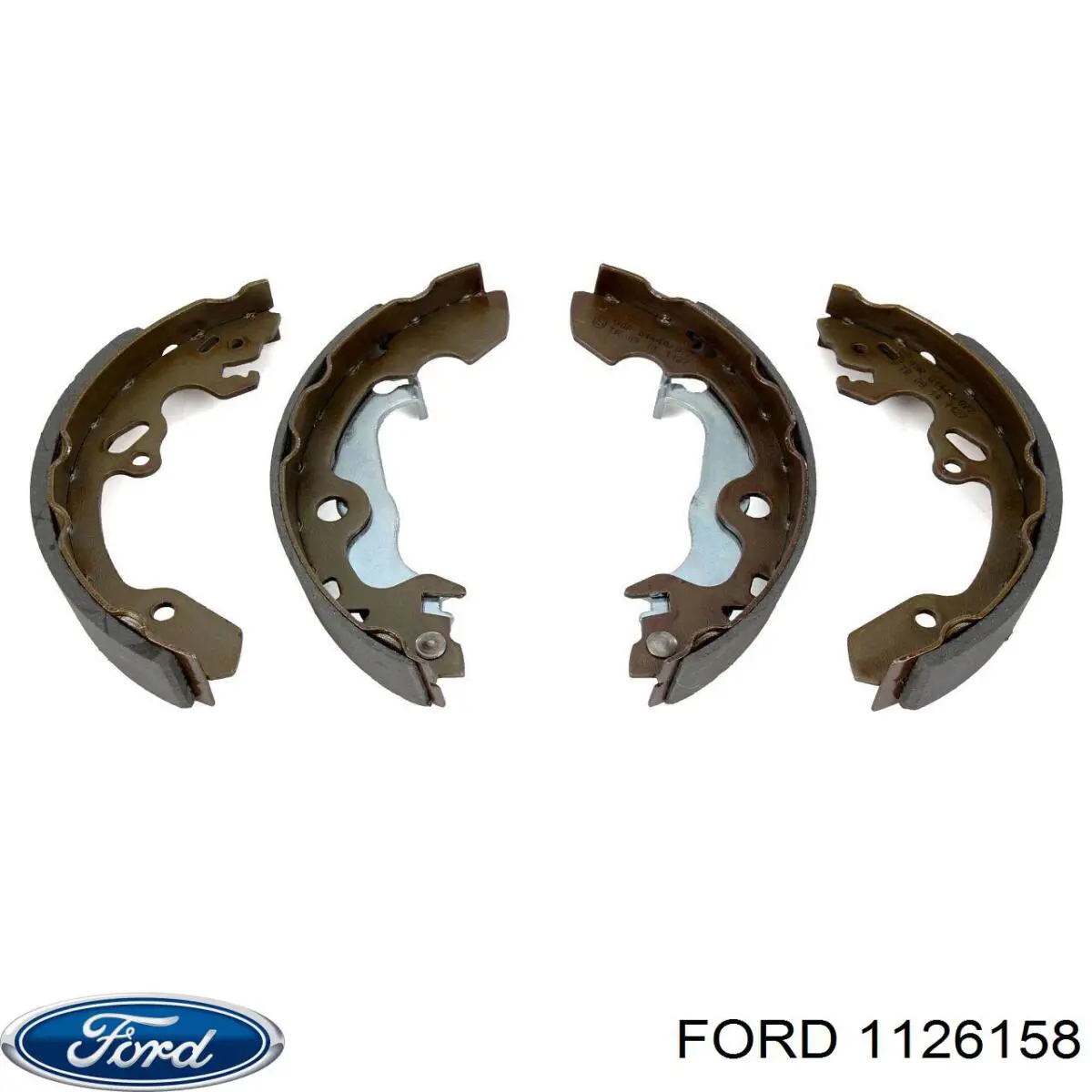 Купити 1126158 Ford Колодки гальмові задні, барабанні