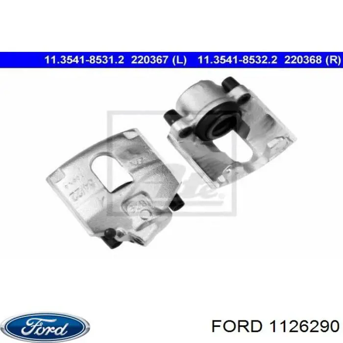Супорт гальмівний передній правий Ford 1126290 ціна, від 35.61 USD