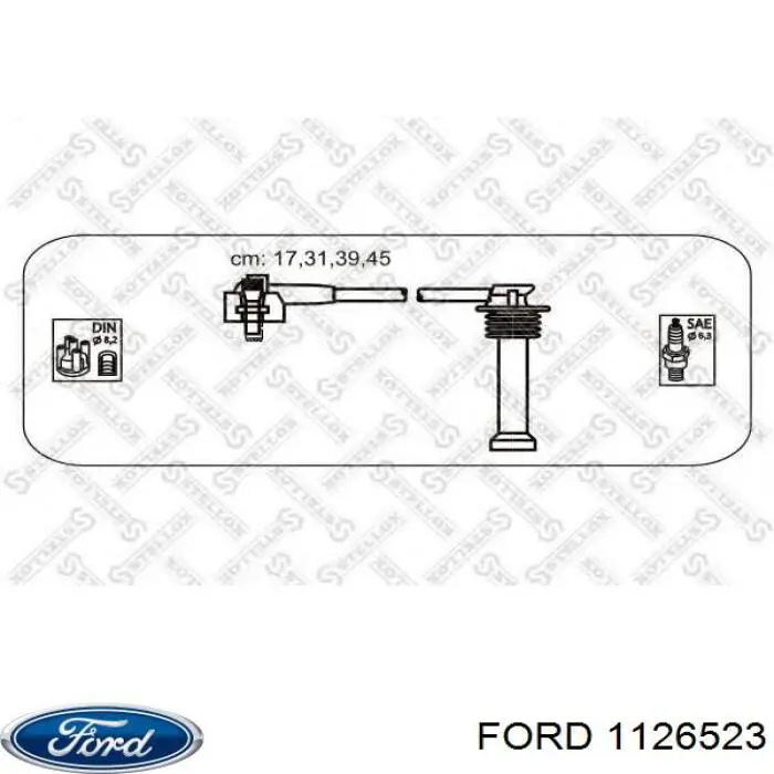 1126523 Ford дріт високовольтні, комплект