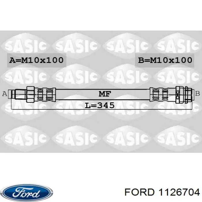 1126704 Ford термостат