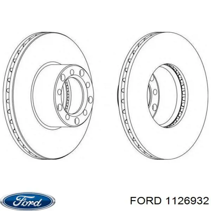 Купити 1126932 Ford Шланг/патрубок интеркуллера