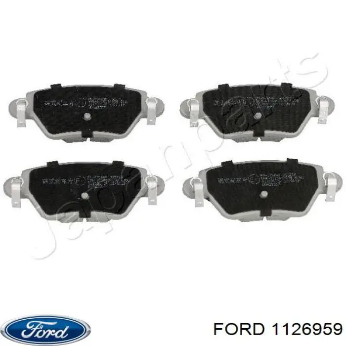 Колодки гальмові задні, дискові 1126959 Ford