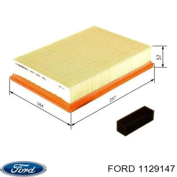 1129147 Ford фільтр повітряний