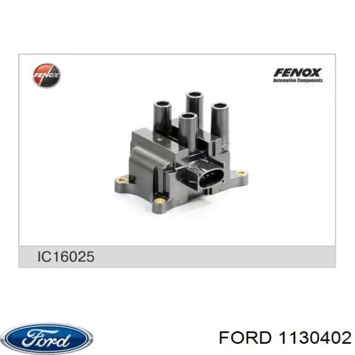 Котушка запалювання Ford 1130402 ціна, від 12.67 USD