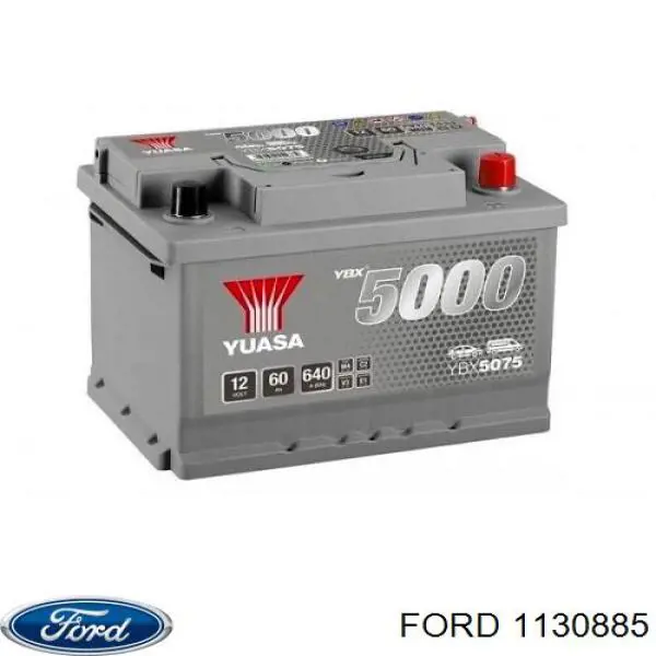 Акумуляторна батарея, АКБ 1130885 Ford