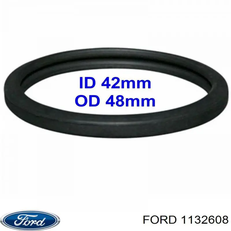 Купити 1132608 Ford Прокладка термостата