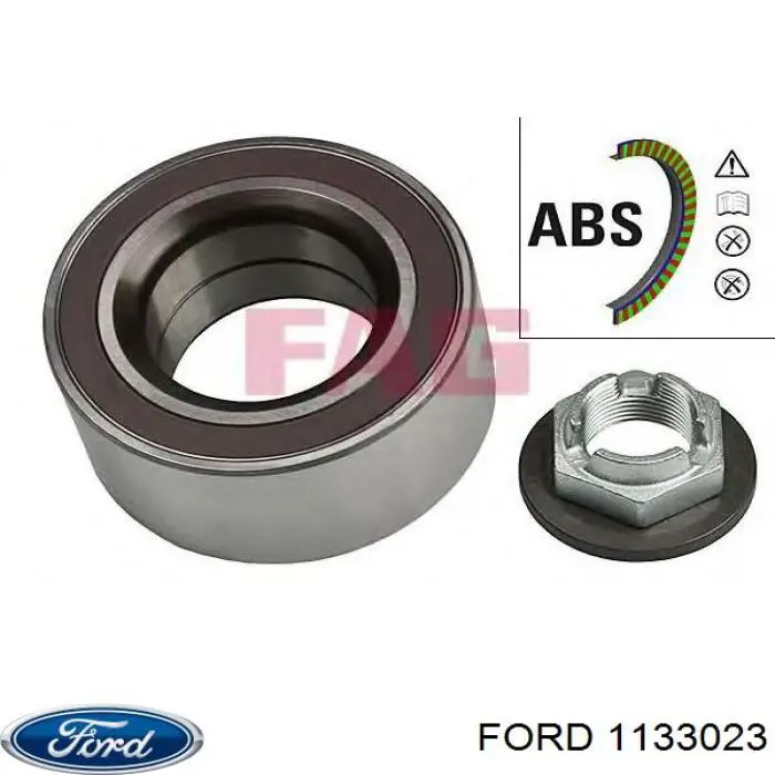 Купити 1133023 Ford Підшипник ступиці передньої