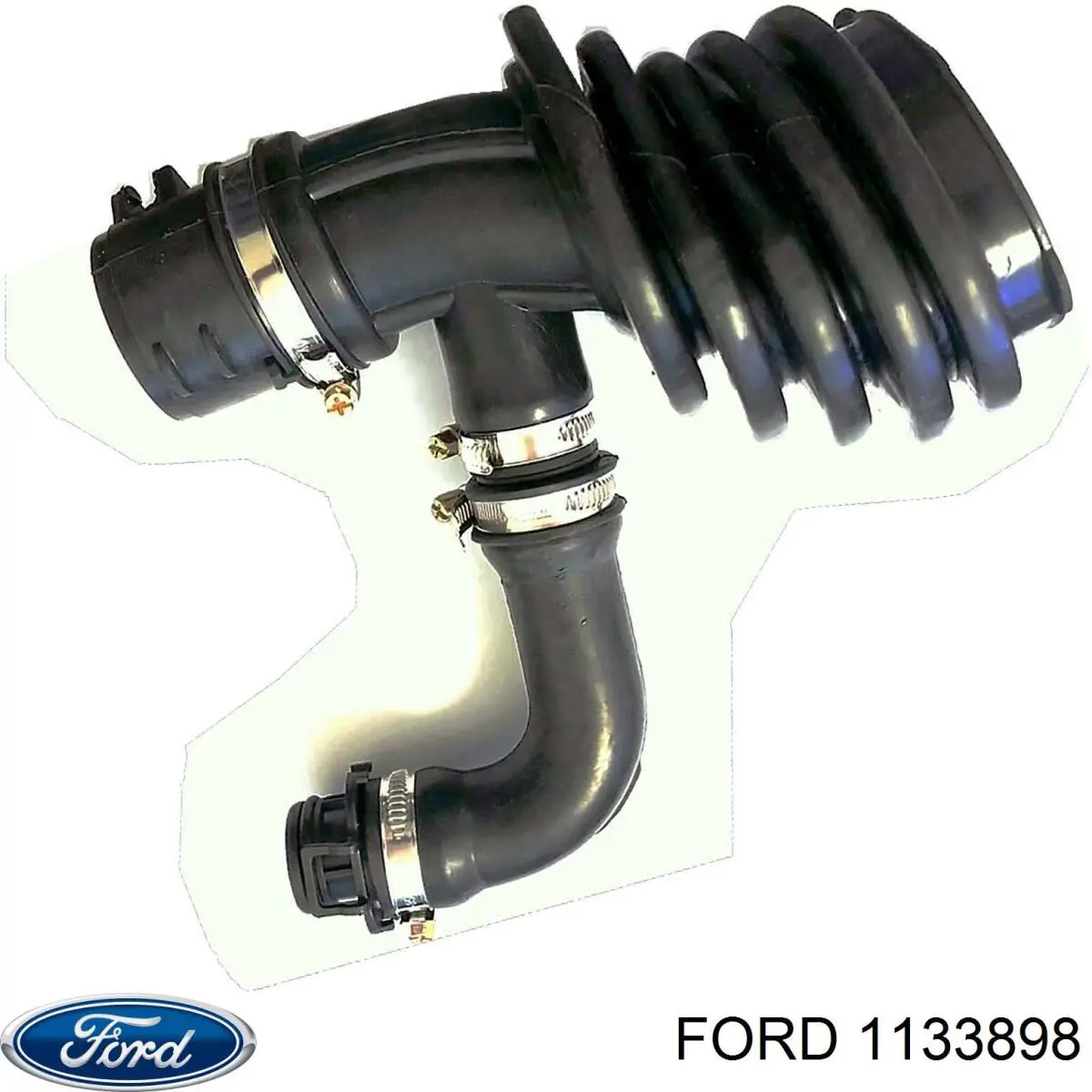 Головний патрубок витратоміра повітря (черепаха) Ford 1133898 ціна, від 19.60 USD