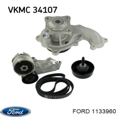 Купити 1133960 Ford Ремінь генератора