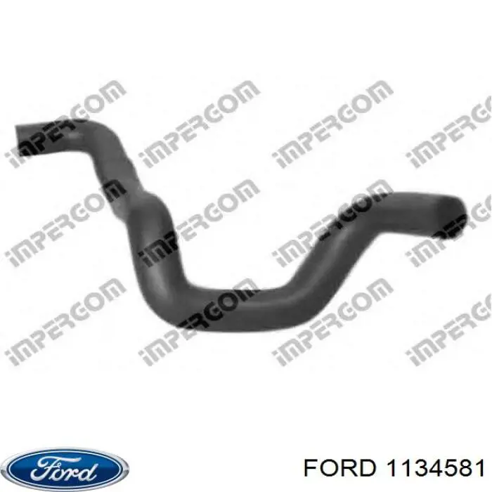 Шланг/патрубок радіатора охолодження, верхній Ford 1134581 ціна, від 7.77 USD
