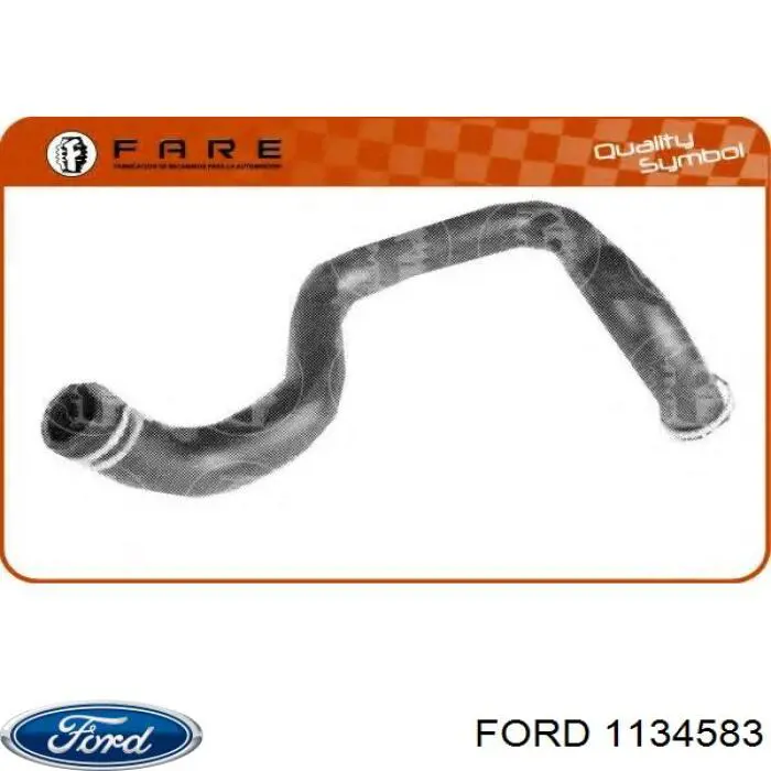 Купити 1134583 Ford Шланг/патрубок радіатора охолодження, верхній