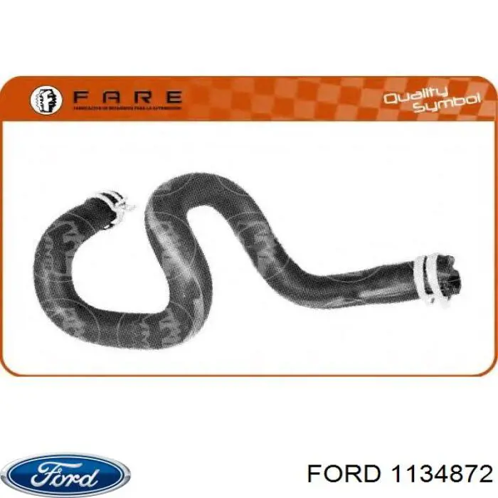 Шланг радіатора опалювача/пічки, обратка Ford 1134872 ціна, від 16.54 USD