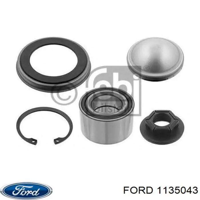 1135043 Ford Підшипник ступиці задньої