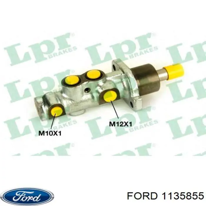 Гнучка гальмівна трубка задня Ford 1135855