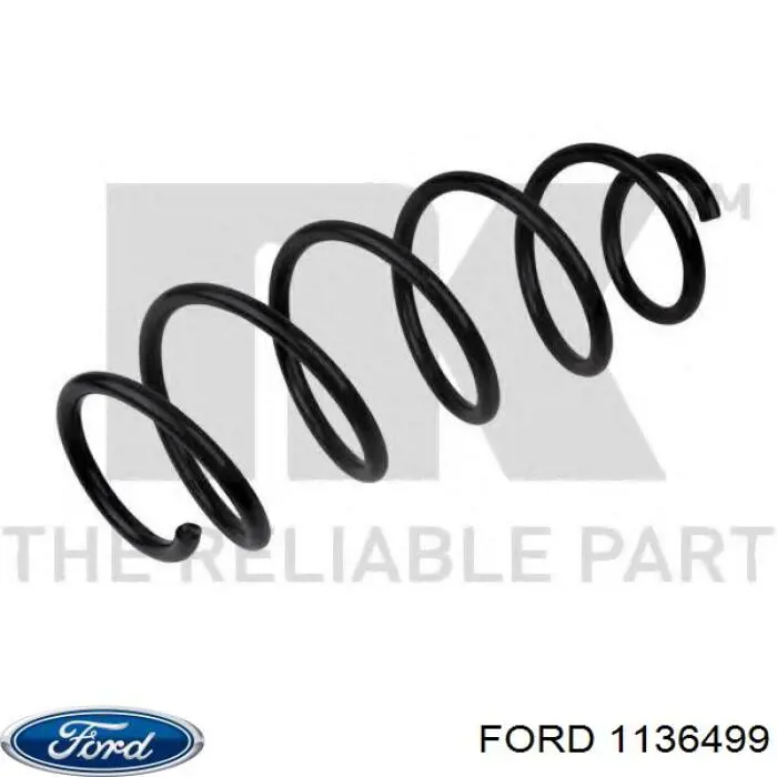 Купити 1136499 Ford Гвинтова пружина підвіска