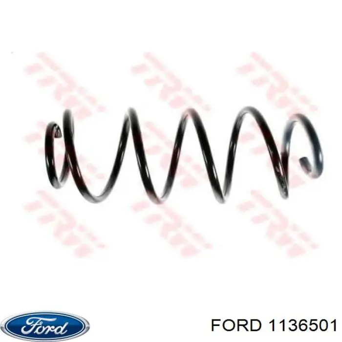 Пружина передня Ford 1136501 ціна, від 18.77 USD