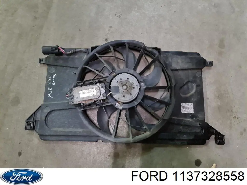 Дифузор радіатора охолодження, в зборі з двигуном і крильчаткою Ford 1137328558 ціна, від 76.11 USD