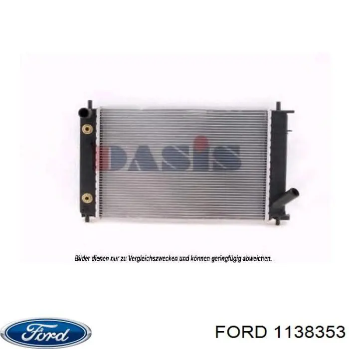 Радіатор основний Ford 1138353 ціна, від 333.49 USD