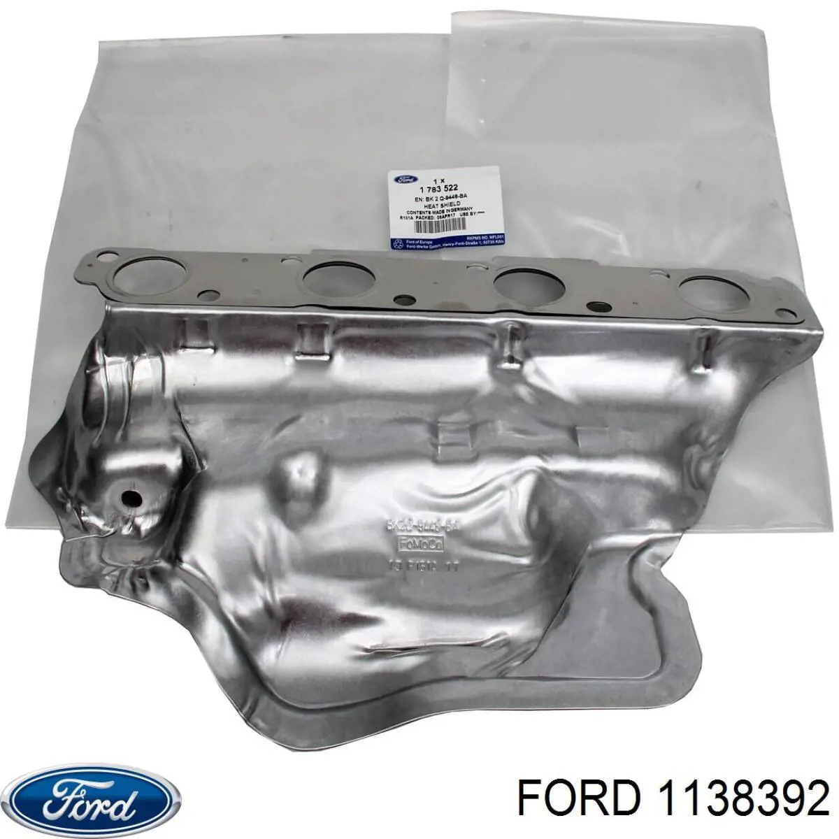 Прокладка впускного колектора 1138392 Ford