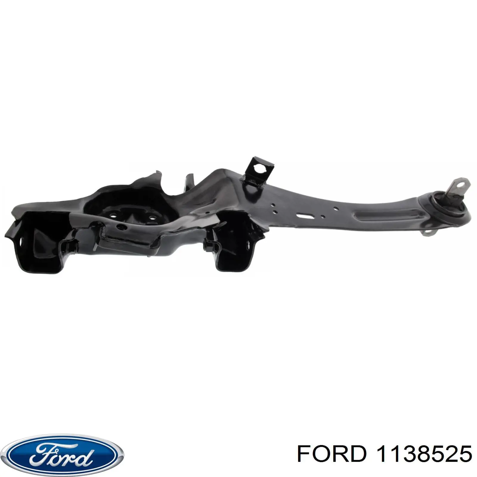 Важіль/тяга задньої підвіски подовжній нижній, лівий на Ford Focus (DFW)