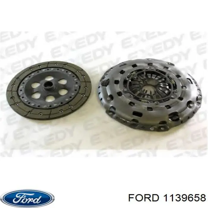 1139658 Ford комплект зчеплення (3 частини)