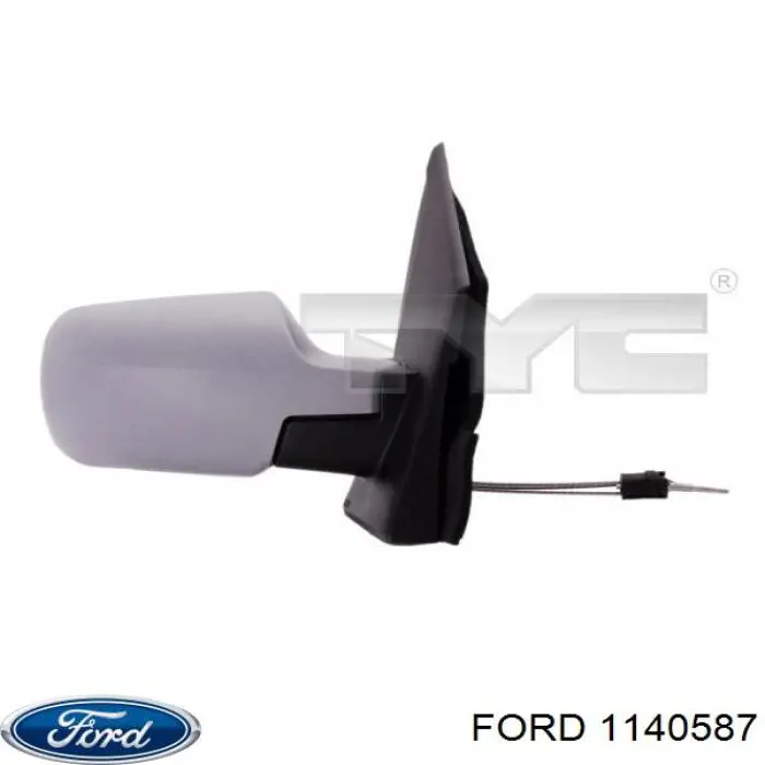 Дзеркальний елемент правого дзеркала заднього виду Ford 1140587 ціна, від 4.44 USD