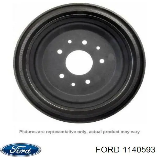 1140593 Ford Дзеркальний елемент лівий