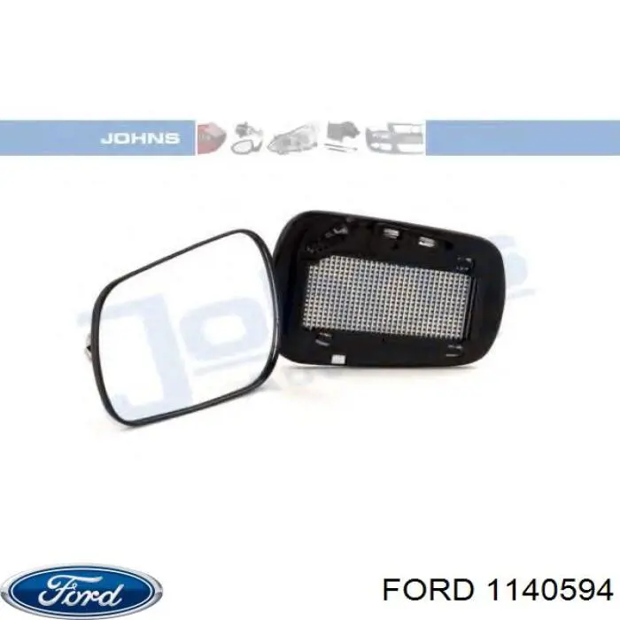 Купити 1140594 Ford Дзеркальний елемент дзеркала заднього виду, лівого