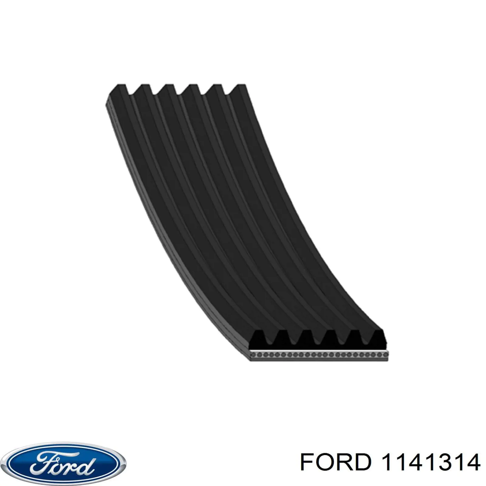Клиновий ремінь Ford 1141314 ціна, від 12.43 USD