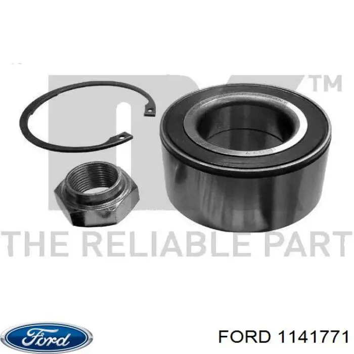 Комплект підшипник маточини передньої Ford 1141771 ціна, від 10.75 USD