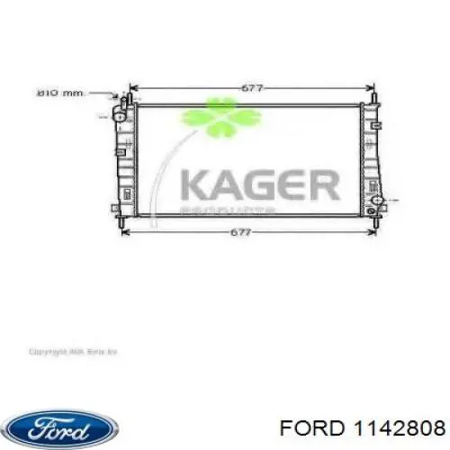 Купити 1142808 Ford Радіатор двигуна