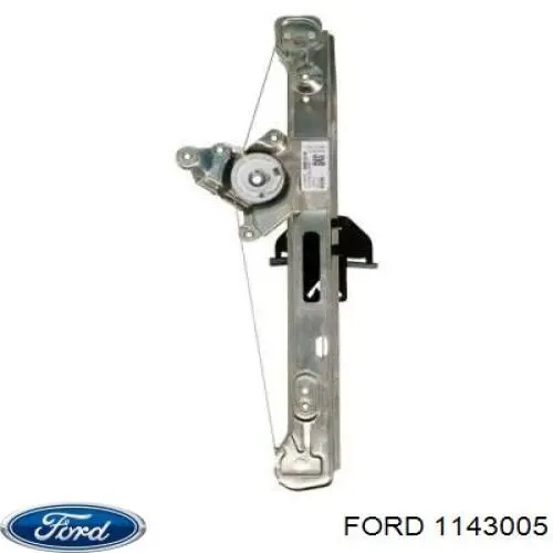 1143005 Ford механізм склопідіймача двері задньої, лівої