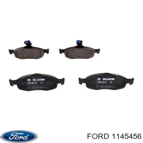 1145456 Ford колодки гальмівні передні, дискові