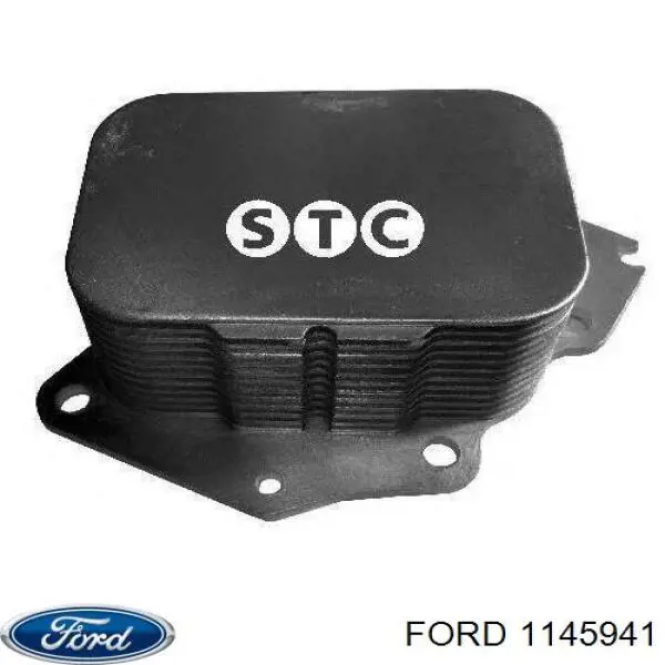 Радіатор масляний (холодильник), під фільтром 1145941 Ford