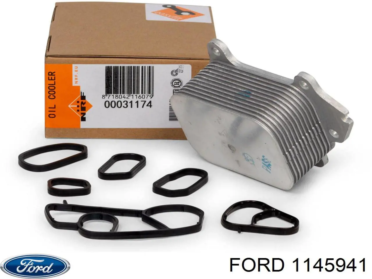 Радіатор масляний (холодильник), під фільтром Ford 1145941