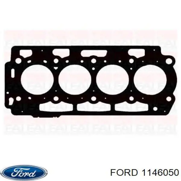 1146050 Ford прокладка головки блока циліндрів (гбц)
