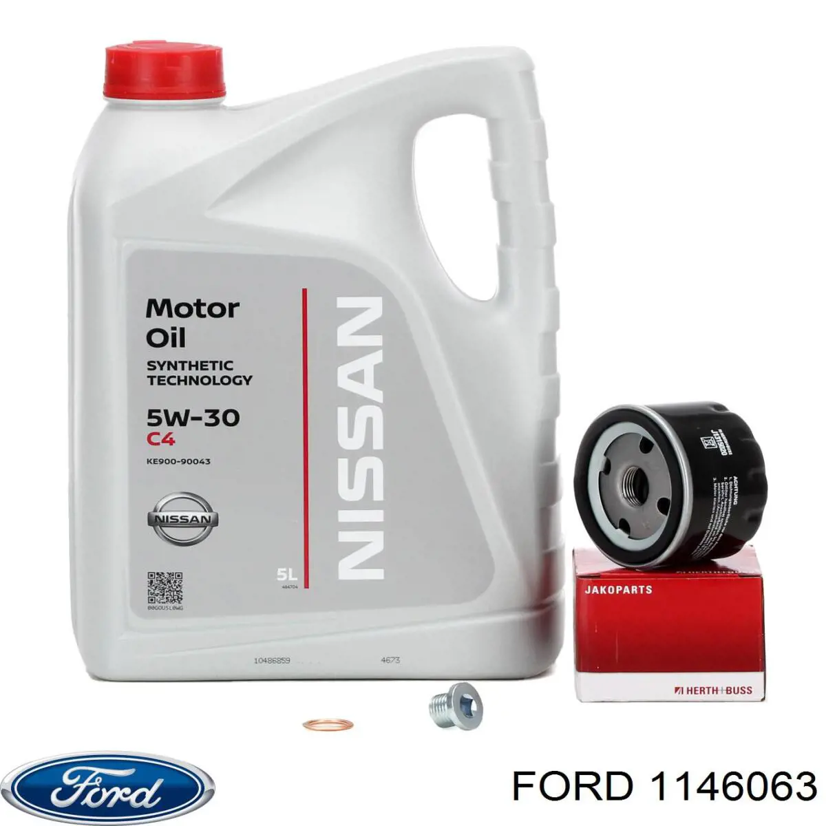 1146063 Ford Пробка піддона двигуна