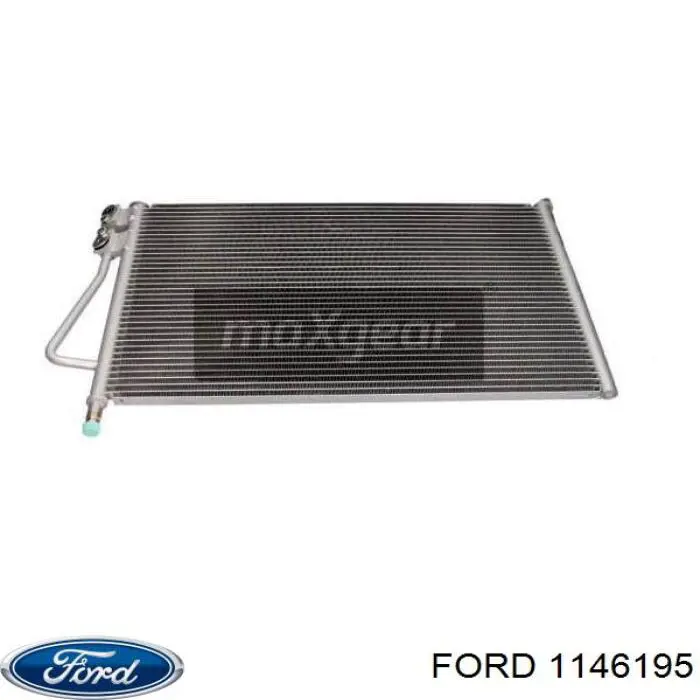 Конденсатор кондиціонера Ford 1146195 ціна, від 67.14 USD