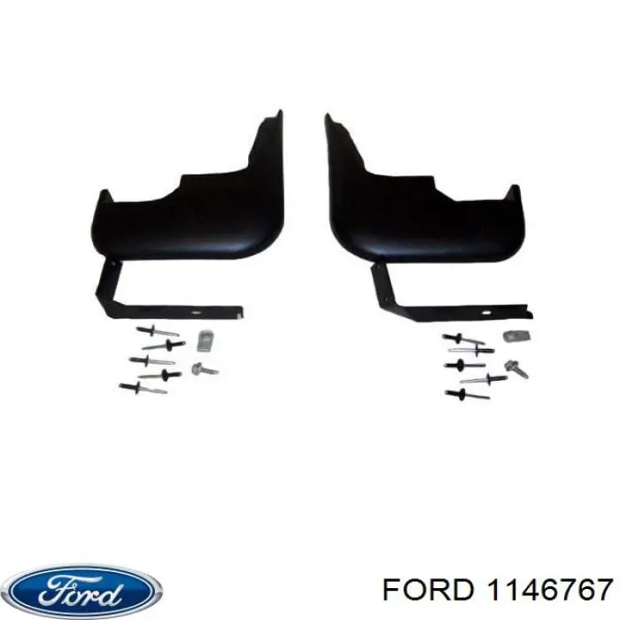 1111432 Ford бризковики передні, комплект