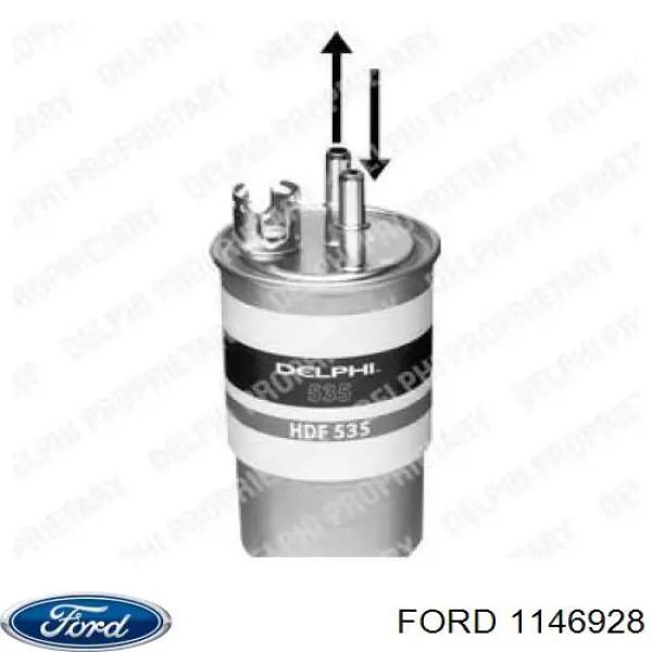 Паливний фільтр 1146928 Ford