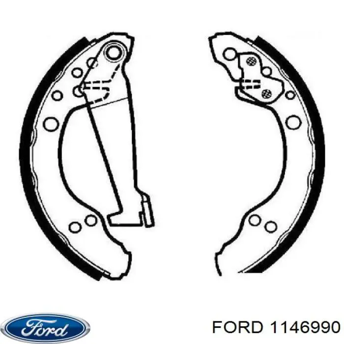1146990 Ford пружина передня