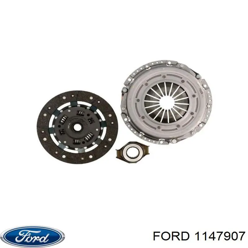 Комплект зчеплення (3 частини) Ford 1147907 ціна, від 112.25 USD