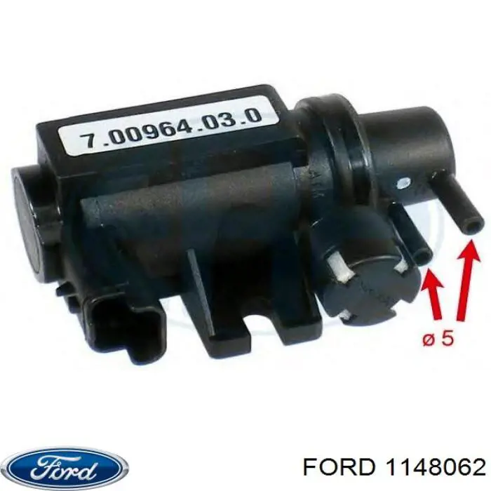Клапан перетворювач тиску наддуву (соленоїд) Ford 1148062 ціна, від 15.35 USD