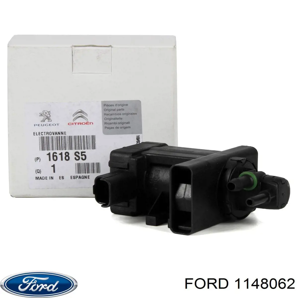 Купити 1148062 Ford Клапан перетворювач тиску наддуву (соленоїд)